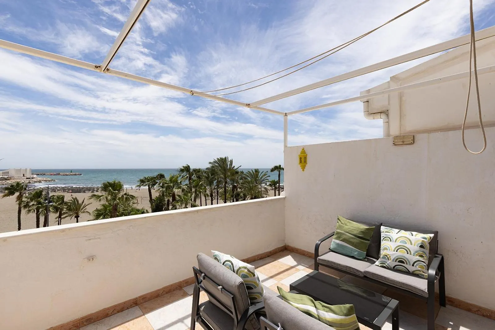 008 Plaza Ole Beachfront Apartment With Sea Views And Beach Access Benalmadena 0*,